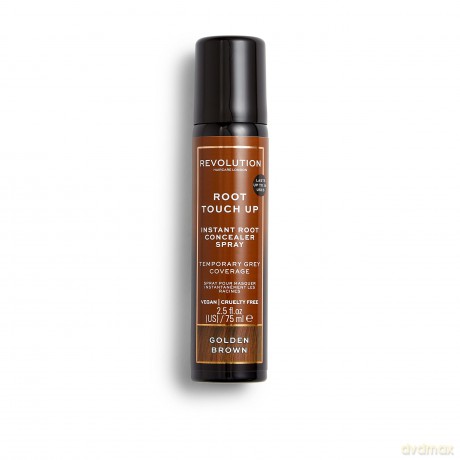 Revolution Haircare Growth and gray hair spray Root Touch Up (Instant Root Concealer Spray) 75 ml - Shade: Golden Brown