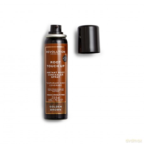 Revolution Haircare Growth and gray hair spray Root Touch Up (Instant Root Concealer Spray) 75 ml - Shade: Golden Brown