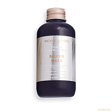Revolution Haircare Hair color for blondes Tones for Blonde with 150 ml - Shade: Silver Haze