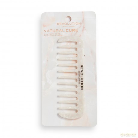 Revolution Haircare Natura l Curl Wide (Tooth Comb White)