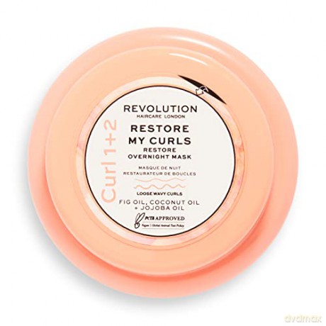 Revolution Haircare Night mask for curly and wavy hair Restore My Curl s (Overnight Mask) 220 ml