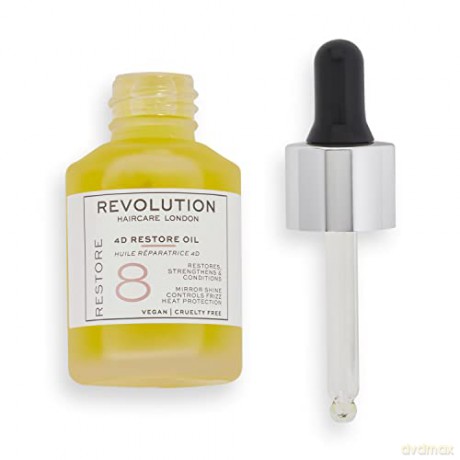 Revolution Haircare Regenerating oil for dry and damaged hair 8 (4D Restore Oil) 30 ml
