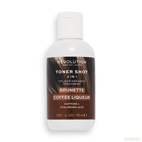 Revolution Haircare Revitalizing color for brown hair Brunette Coffee Liquer (Toner Shot) 100 ml
