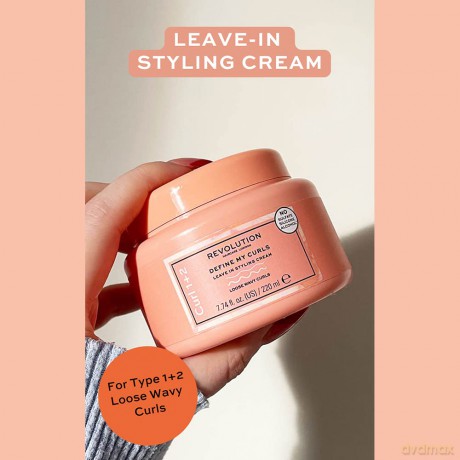 Revolution Haircare Revolution Haircare, Define My Curls Leave In Styling Cream, Hair Care