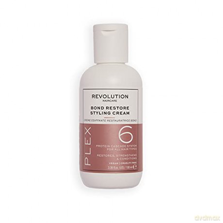 Revolution Haircare Rinse-free regenerating care for dry and damaged hair Plex 6 (Bond Restore Styling Cream) 100 ml