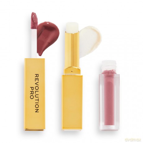 Revolution PRO Double-sided lipstick with Seclusion Supreme Stay 24h balm (Lip Duo) 2.5 ml