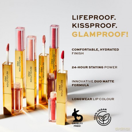 Revolution PRO Double-sided lipstick with Stiletto Supreme Stay 24h balm (Lip Duo) 2.5 ml