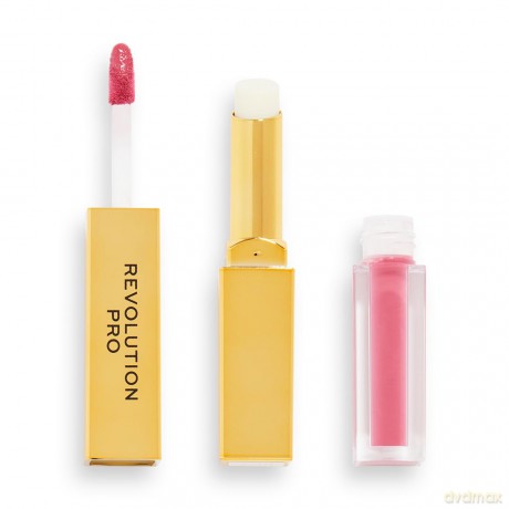 Revolution PRO Double-sided lipstick with Struck Supreme Stay 24h balm (Lip Duo) 2.5 ml