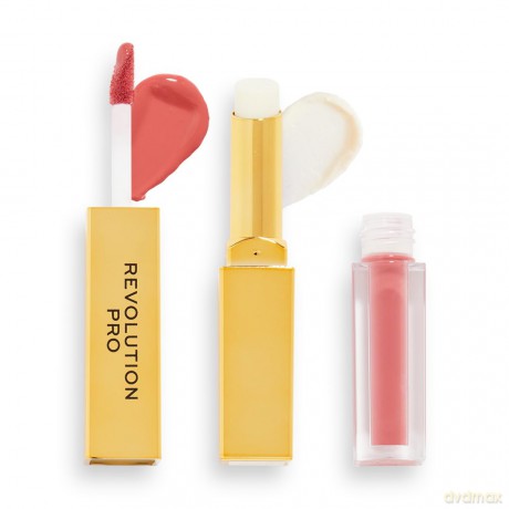 Revolution PRO Double-sided lipstick with Tease Supreme Stay 24h balm (Lip Duo) 2.5 ml