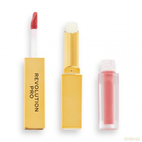 Revolution PRO Double-sided lipstick with Tease Supreme Stay 24h balm (Lip Duo) 2.5 ml