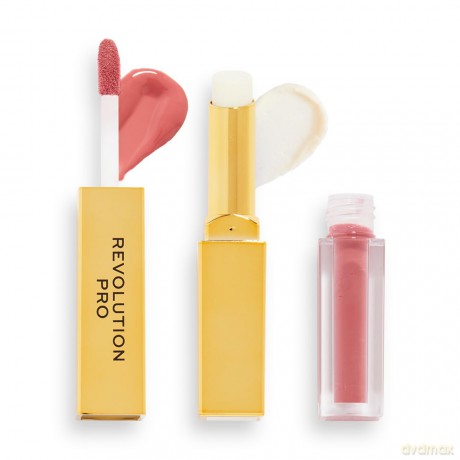 Revolution PRO Double-sided lipstick with Velvet Supreme Stay 24h balm (Lip Duo) 2.5 ml