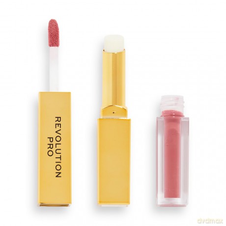 Revolution PRO Double-sided lipstick with Velvet Supreme Stay 24h balm (Lip Duo) 2.5 ml