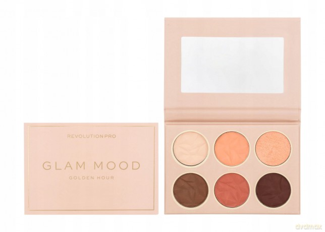 Revolution PRO Gold and Hour 6 eyeshadow palette 6 x 2 g