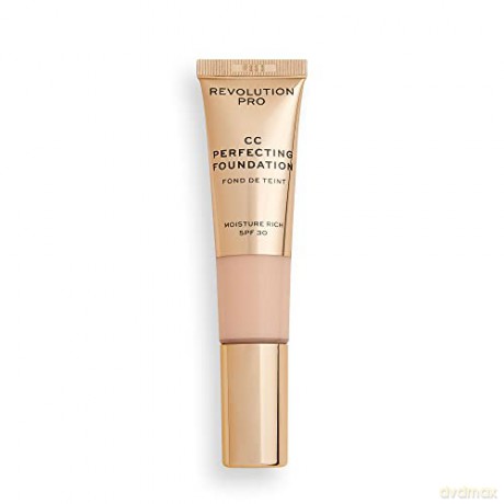 Revolution PRO Multifunctional make-up for dry to combination skin SPF 30 CC Cream Perfecting Foundation 26 ml - Shade: F0.1
