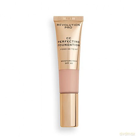 Revolution PRO Multifunctional make-up for dry to combination skin SPF 30 CC Cream Perfecting Foundation 26 ml - Shade: F0.5