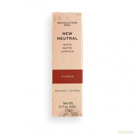 Revolution PRO New Neutral Lipstick (Satin Matte Lipstick) 3.2 g - Shade: Rumba