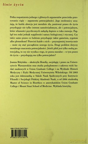 Od Zygoty Do Osoby Potencjalność Identyczność I Przerywanie Ciąży - Joanna Różyńska [KSIĄŻKA]