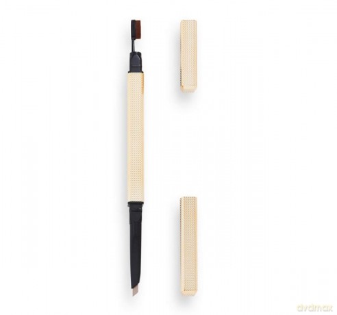 Revolution PRO Rockstar Medium Brown double-sided eyebrow pencil (Brow Style r) 0.25 g