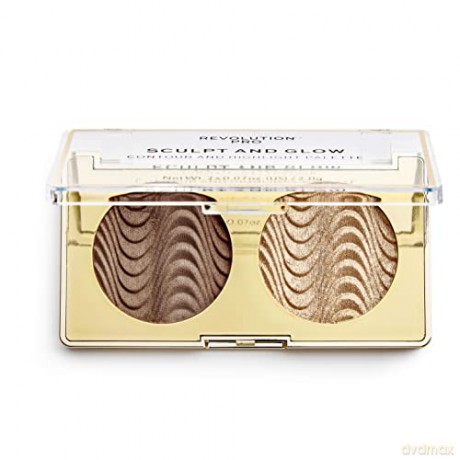 Revolution PRO Savanna Nights PRO (Contour And Highlight Palete) Sculpt and Glow 4 g