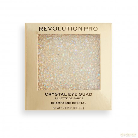 Revolution PRO Ultimate Crystal Eye Quad Champagne Crystal 3.2 g