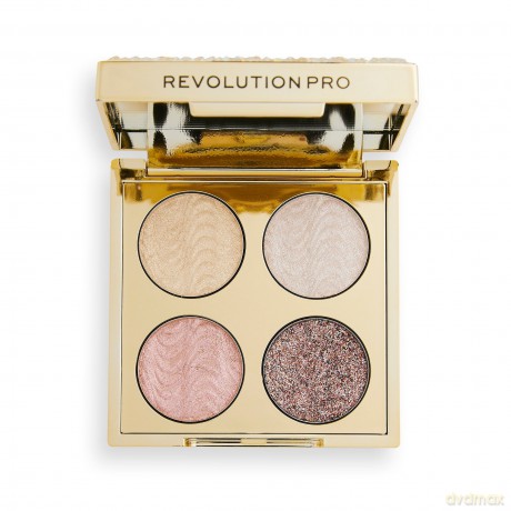 Revolution PRO Ultimate Crystal Eye Quad Champagne Crystal 3.2 g