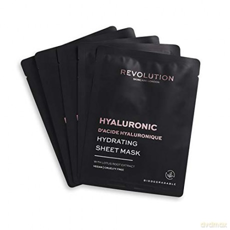 Revolution Skincare Biodegradable (Hydrating Hyaluronic Acid Sheet Mask) Set (Hydrating Hyaluronic Acid Sheet Mask)