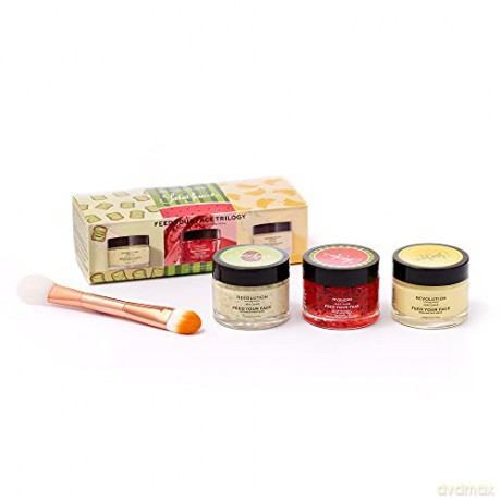 Revolution Skincare Jake-Jamie Feed Your Face Trilogy Skin Care Gift Set