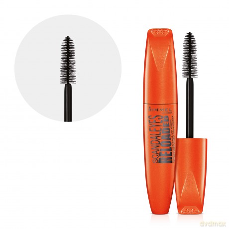 Rimmel Extreme volume mascara lashes Scandaleyes Reloaded (Volume Mascara) 12 ml - Shade: 002 Brown/Black