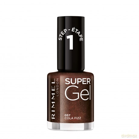 Rimmel Gel nail polish Super Gel 12 ml - Shade: 057 Cola Fizz
