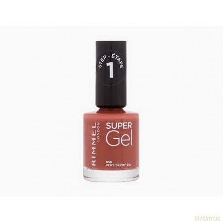 Rimmel Gel nail polish Super Gel 12 ml - Shade: 058 Very Berry