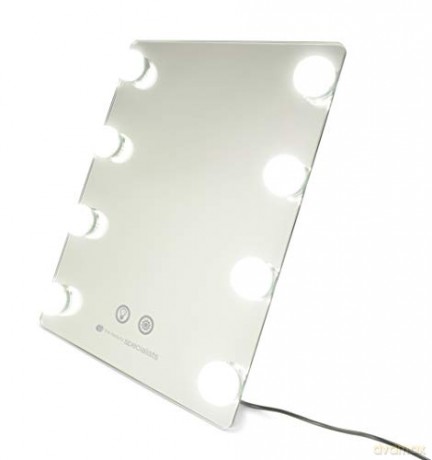 Rio-Beauty Cosmetic mirror with LED bulbs (Hollywood Glamour Light ed Mirror)
