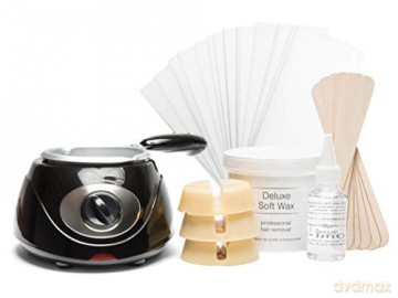 Rio-Beauty Depilation kit with heater and waxes CWAX2 (Total Body Waxing)