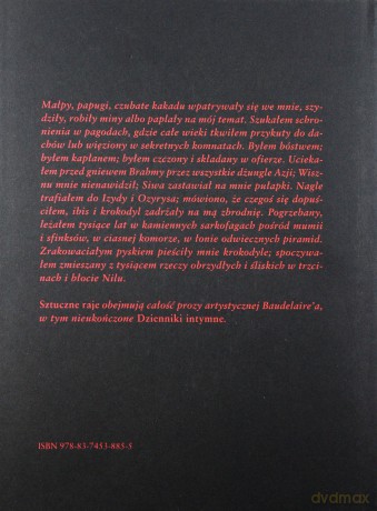 Sztuczne Raje (twarda) - Charles Baudelaire [KSIĄŻKA]