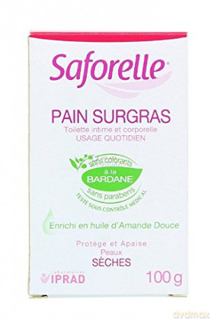 Saforelle Solid moisturizing soap for intimate hygiene 100 g