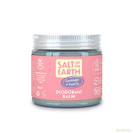 Salt Of The Earth Lavender & Vanilla Natural Mineral Deodorant (Deodorant Balm) 60 g