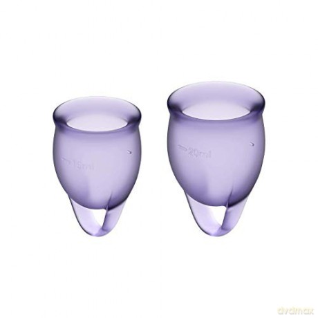 Satisfyer Menstrual cup - Feel Confident 2 pcs - Variant: Lila