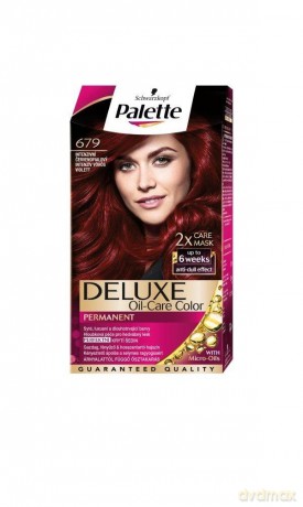 Schwarzkopf Palette Deluxe permanent hair color - Shade: 5-88 (679) Intensive Red Violet