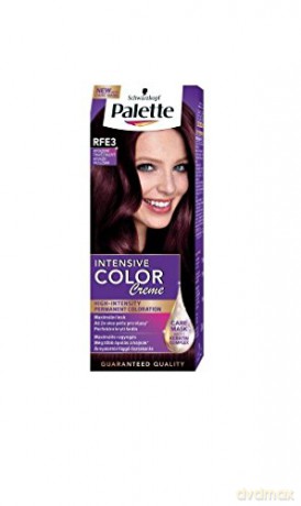 Schwarzkopf Permanent hair color Palette Intensive Color Creme - Shade: 4-89 (RFE3) Intense dark purple