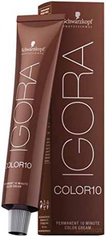 Schwarzkopf Professional 10-minute permanent hair color Igora Color 10 (Permanent 10 Minute Color Cream) 60 ml - Shade: 5-68