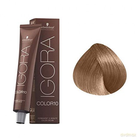 Schwarzkopf Professional 10-minute permanent hair color Igora Color 10 (Permanent 10 Minute Color Cream) 60 ml - Shade: 8-00