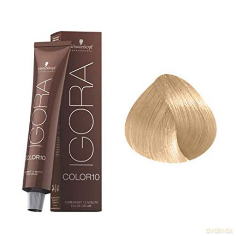 Schwarzkopf Professional 10-minute permanent hair color Igora Color 10 (Permanent 10 Minute Color Cream) 60 ml - Shade: 9-0