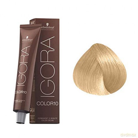 Schwarzkopf Professional 10-minute permanent hair color Igora Color 10 (Permanent 10 Minute Color Cream) 60 ml - Shade: 9-00
