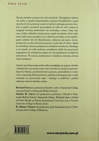 Bioetyka Ujęcie Systematyczne - Bernard Gert, Charles M. Culver, K. Danner Clous [KSIĄŻKA]