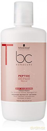 Schwarzkopf Professional Deep nourishing mask for dry and damaged hair Bonacure BC Repair Rescue (Deep Nourishing Treatment) - Volume: 750 ml