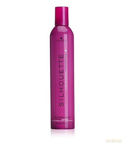 Schwarzkopf Professional Foam Hardener for Strong Firming Style Silhouette (Color Brilliance Mousse) 500 ml