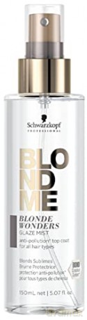 Schwarzkopf Professional Leave-in protective mist for all types of blonde hair BLONDME Blonde Wonders (Glaze Mist) 150 ml