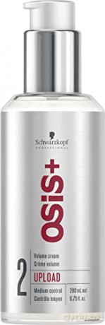 Schwarzkopf Professional Light cream for immediate OSIS Upload hair volume (Volume Cream) 200 ml
