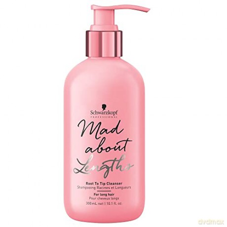 Schwarzkopf Professional Mad Abouth Lengths (Root to Tip Cleanser) 300 ml