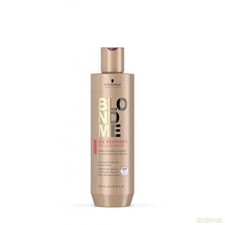 Schwarzkopf Professional Nourishing conditioner for normal and strong blonde hair All Blonde s (Rich Conditioner) - Volume: 250 ml