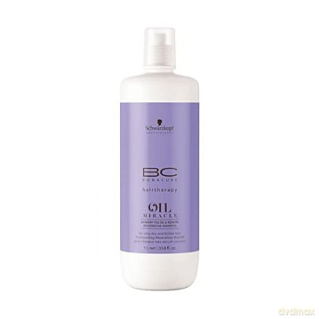 Schwarzkopf Professional Restorative Shampoo BC Bonacure Oil Miracle (Barbary Fig Restorative Shampoo) - Volume: 1000 ml